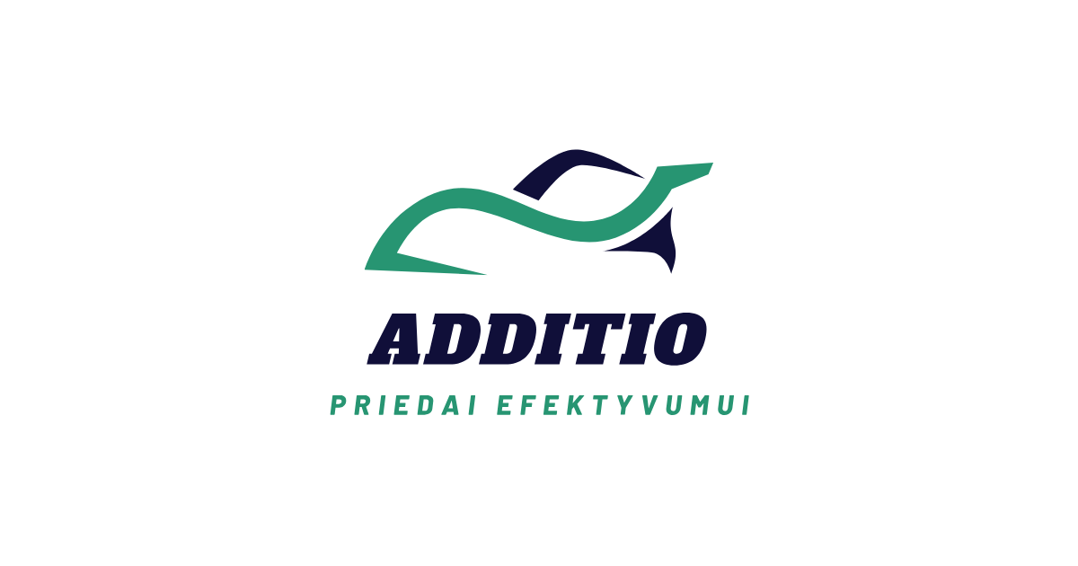Additio | Priedai efektyvumui